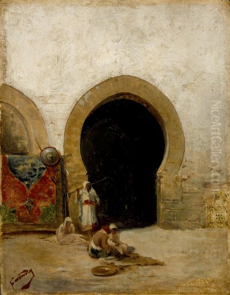 At the Gate of the Seraglio - view 1