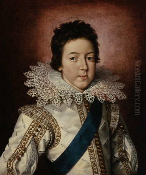 Portrait of Louis XIII, King of France as a Boy - view 1