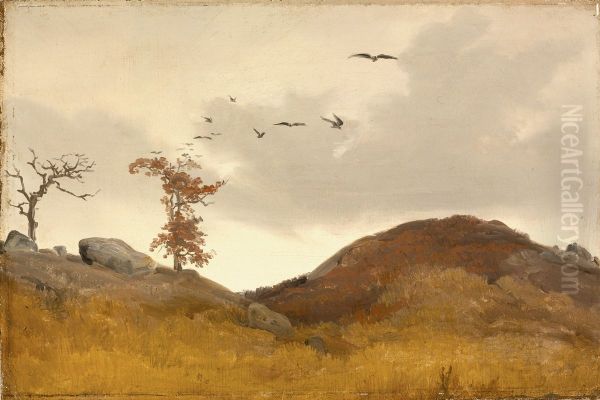 Landscape with Crows - view 1