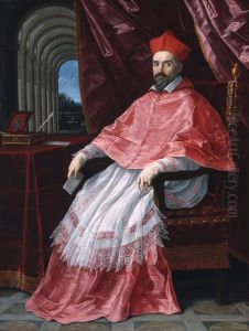 Portrait ofCardinal Roberto Ubaldini(1581-1635) by Guido Reni