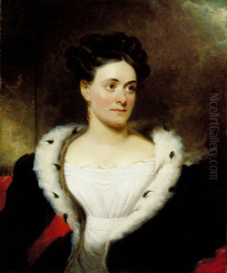 Portrait of Mrs. James W. Wallack Portrait of Mrs. James W. Wallack