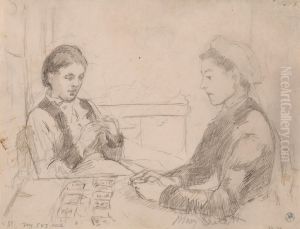 Telling Fortunes by Mary Cassatt