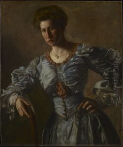 Portrait of Elizabeth L. Burton by Thomas Cowperthwait Eakins