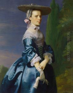 Portrait of Sarah Allen, nee Sargent by John Singleton Copley