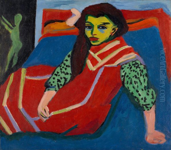 Seated Girl (Franzi Fehrmann) - view 1