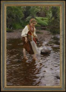 The Girl from Alvdalen by Anders Zorn