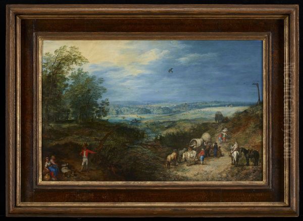 Landscape with Peasants - view 1