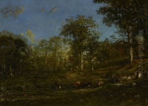 View of the Pastures of the Limousin (France) by Jules Dupre
