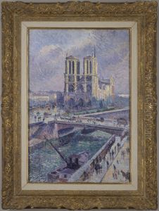 Notre Dame by Maximilien Luce