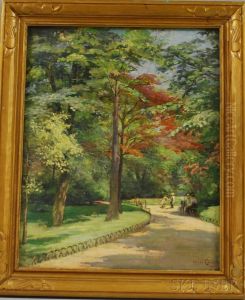 Jardin Du Luxembourg by Roger Casse