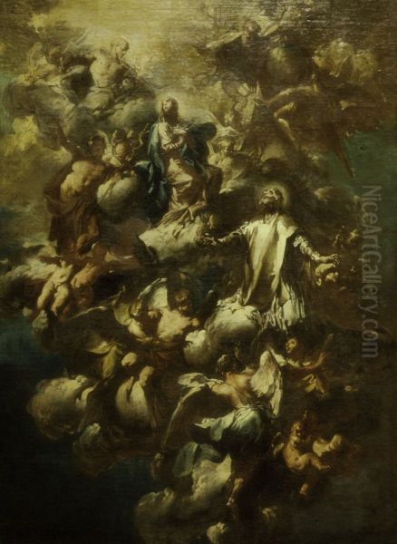 Saint Philip Neri in Glory - view 1