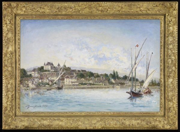 View of Lake Leman at Nyon - view 1