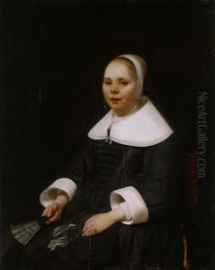 Portrait of a Young Girl by Jacob van Loo