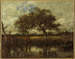 Untitled (Landscape) by Jules Dupre