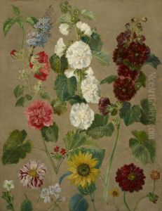 Untitled [flowers] by Eugene Delacroix
