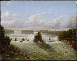 The Falls of St. Anthony by Seth Eastman