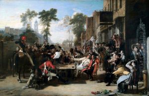 Chelsea Pensioners Reading the Waterloo Dispatch by David Wilkie