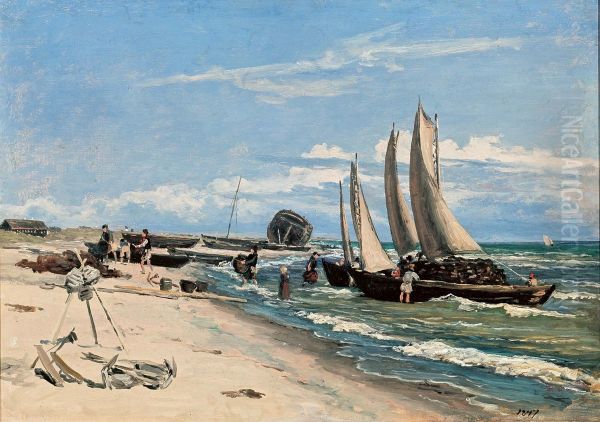 The Beach at Skagen Vesterby - view 1