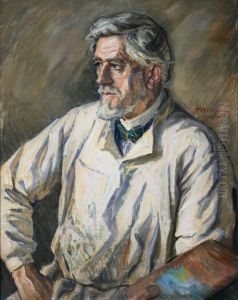 Portraet af J.F. Willumsen by Johannes Wilhjelm