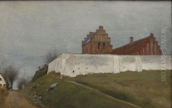 Melby Kirke - view 1