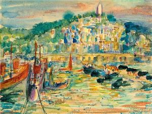 Hafen Von Algier by Pol Cassel
