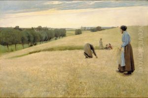 Gleaners by Laurits Andersen Ring