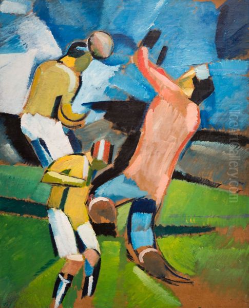 Football Players. Sofus Heads. - view 1