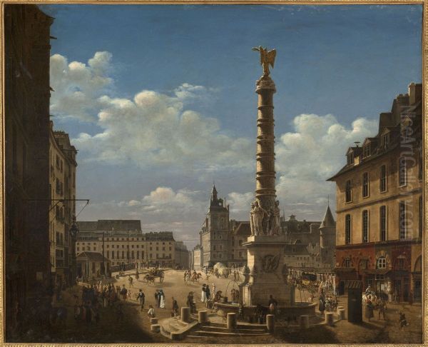 Place du Chatelet - view 1