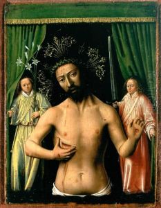 Christ as the Man of Sorrows by Petrus Christus