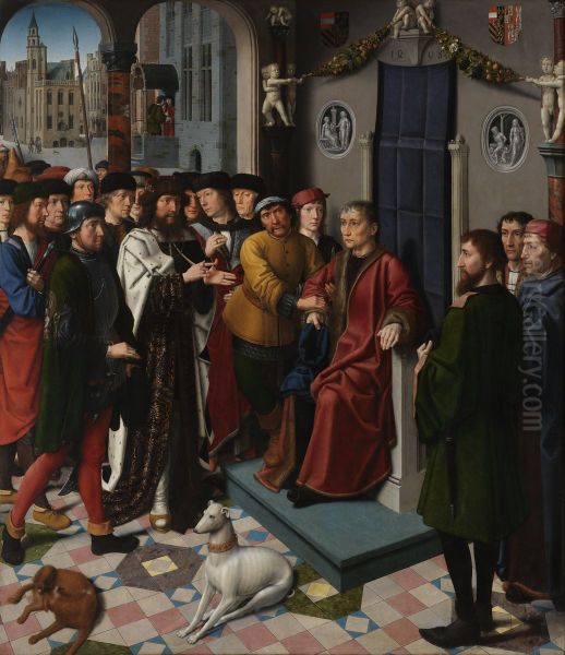 The Arrest of Sisamnes - view 1