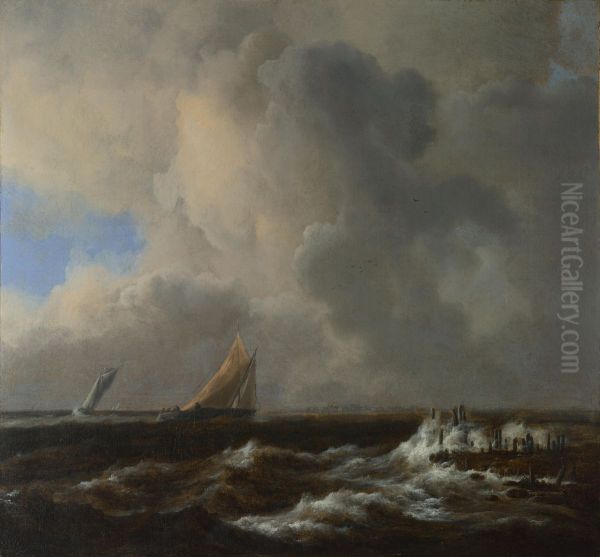 Vessels in a Fresh Breeze - view 1