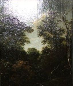 Boslandschap by Jacob Van Ruisdael