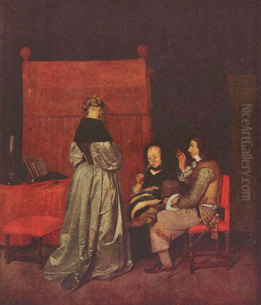 The Paternal Admonition'. - view 1