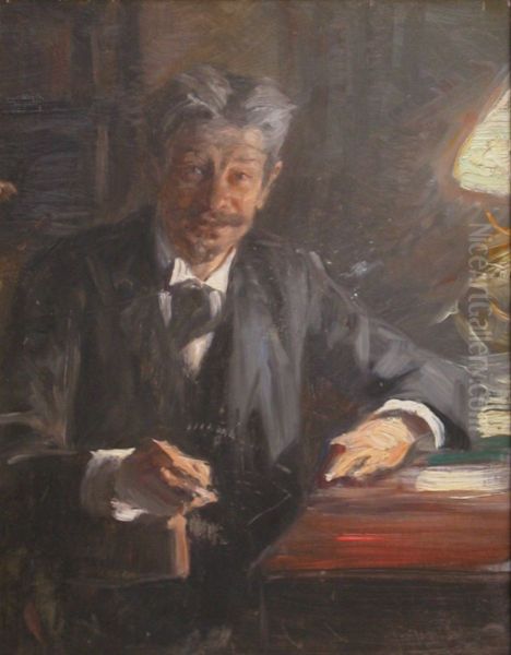 Georg Brandes - Skitse til maleri - view 1