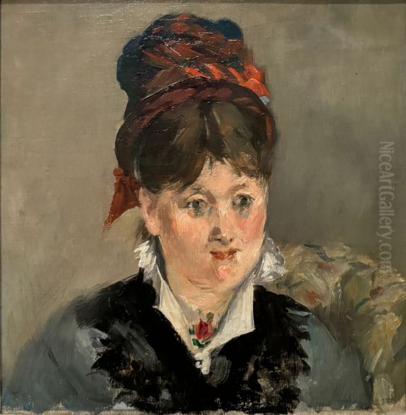 Portrait d'Alice Lecouve dans un Fauteuil - view 1