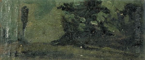 Landscape in twilight - view 1