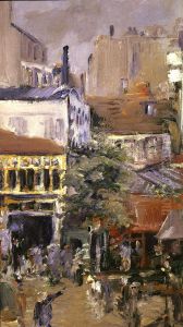Vue prise pres de la Place Clichy (Rue) by Edouard Manet