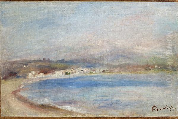 The Coast at Cagnes, Sea, Mountains - view 1