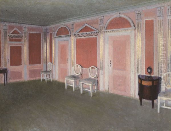 Interior in Louis Seize style. From the artist's home. Rahbeks Alle - view 1