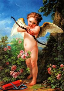 Cupid Shooting a Bow by Charles-Andre van Loo