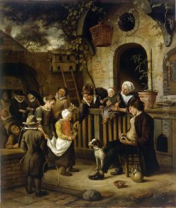 Le petit queteur by Jan Steen