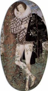 Young Man among Roses