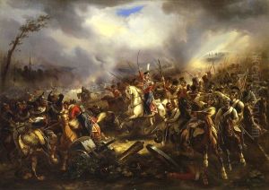 Ataka lejb-kazakov pod Lejpcigom 4 oktabra 1813 goda. by unknown