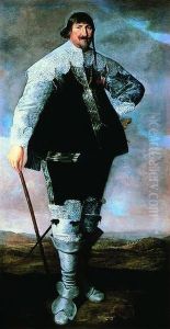 Portrait of Christian IV by Abraham Wuchters