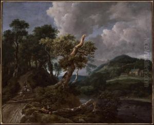Wooded River Landscape Wooded River Landscape
