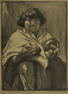 The Pottery Seller by Ira Diamond Gerald Cassidy