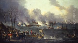 Slaget paa RhedenellerDen engelske parlamentaer gar i land under slaget pa Reden Slaget paa RhedenellerDen engelske parlamentaer gar i land under slaget pa Reden