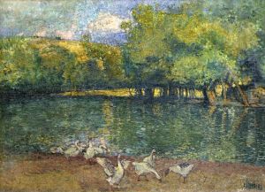 Erma River by the Town of Tran by Nikola Petrov