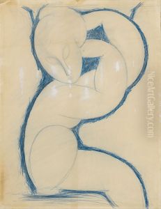 Caryatid by Amedeo Modigliani