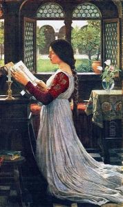 The Missal by John William Waterhouse